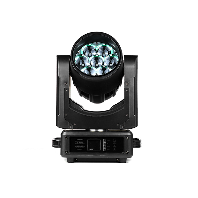 Cabeza móvil LED RGBW de alto brillo de 40 W - Control DMX512 4 en 1 de 7 piezas