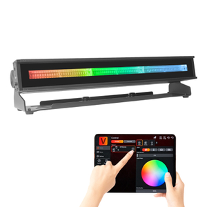 Libere colores vibrantes con las luces de pared a batería AKKU COLOR PRINCE 27*3W RGB